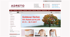 Desktop Screenshot of adreto.de